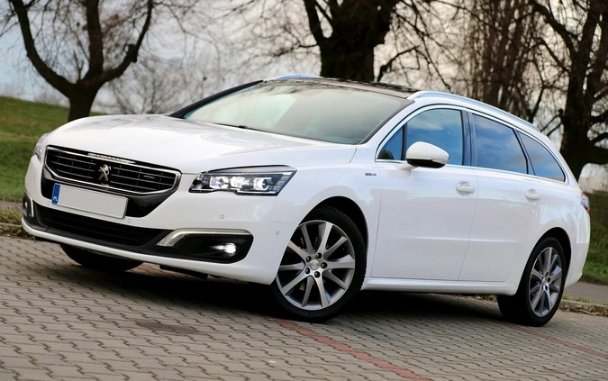 Peugeot 508 cena 57800 przebieg: 187000, rok produkcji 2016 z Oława małe 631